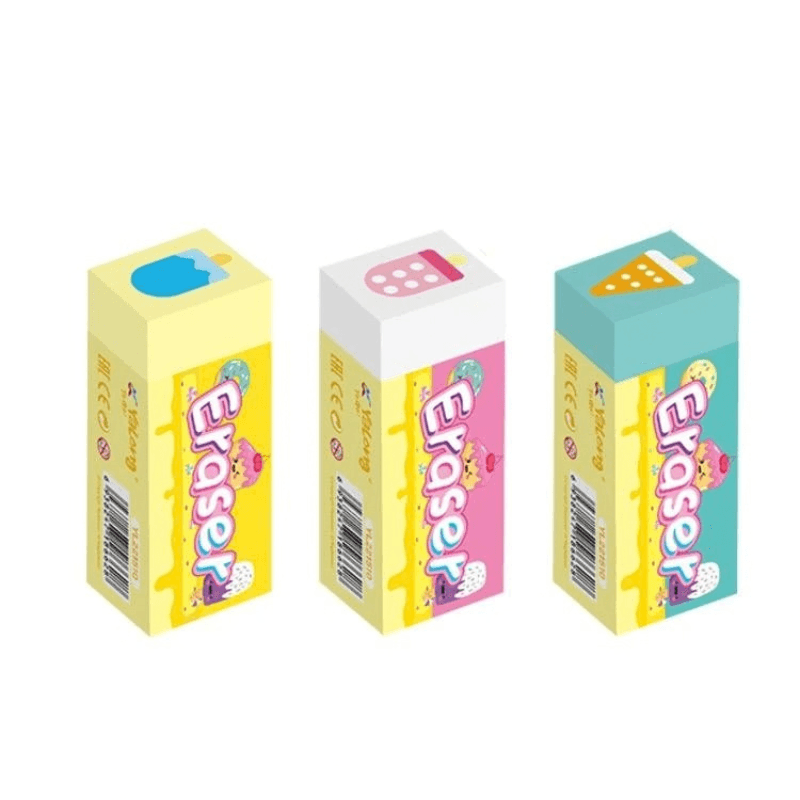 Yalong Ice Cream Eraser – 1Pc