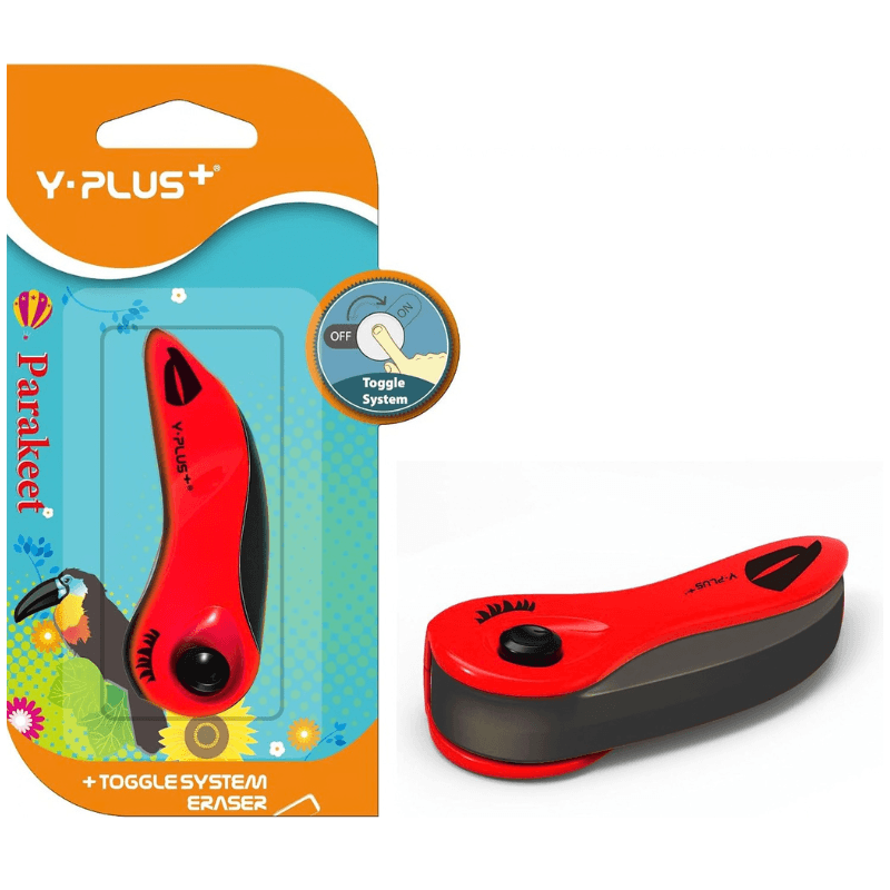 Y-Plus+ Parakeet Pencil Eraser