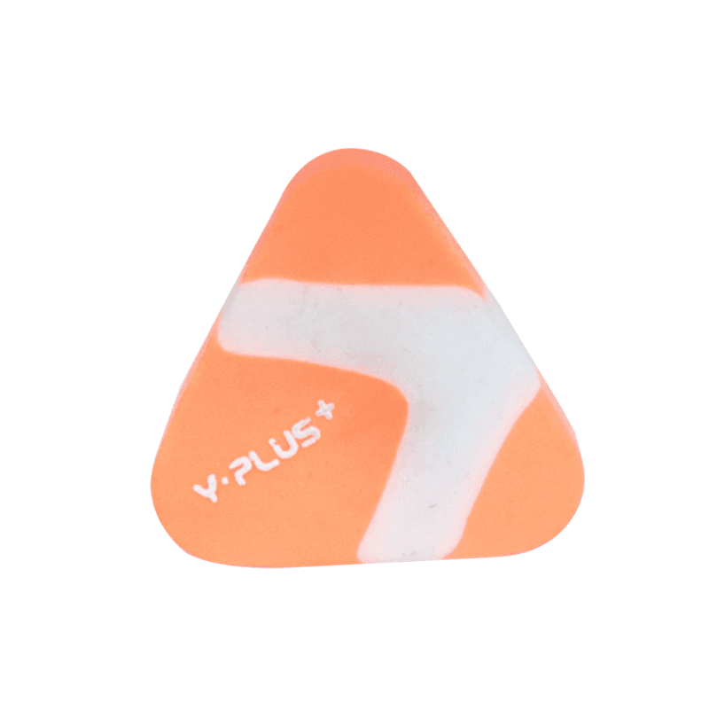 Y Plus+ Fluo Triangle Eraser – 1pcs (2)