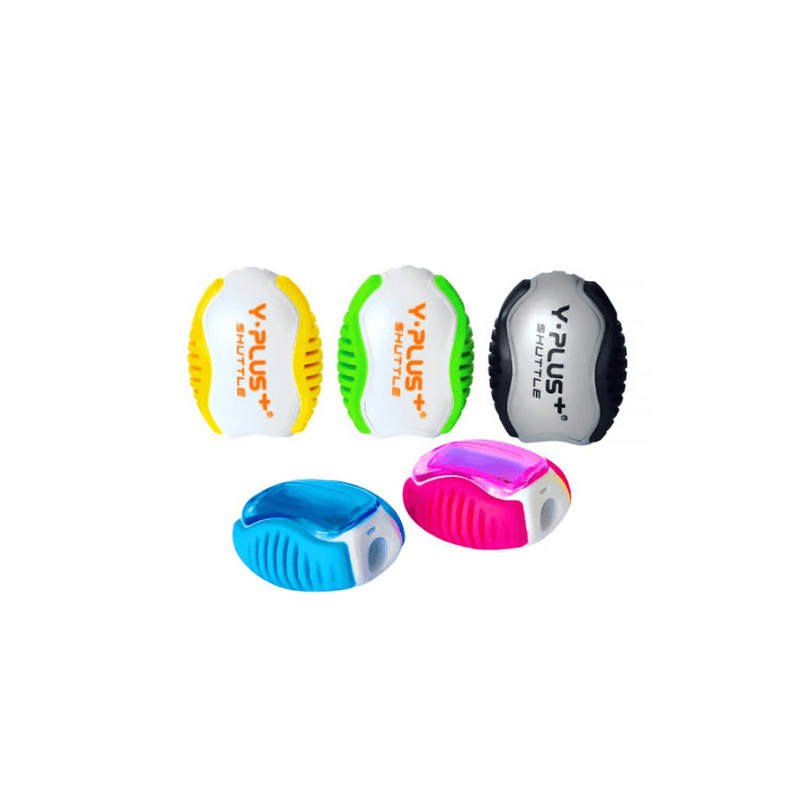 Y Plus+ Shuttle Soft Grip Pencil Sharpener – 1pcs (1)