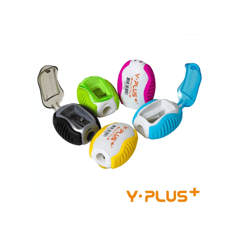 Y Plus+ Shuttle Soft Grip Pencil Sharpener – 1pcs (2)
