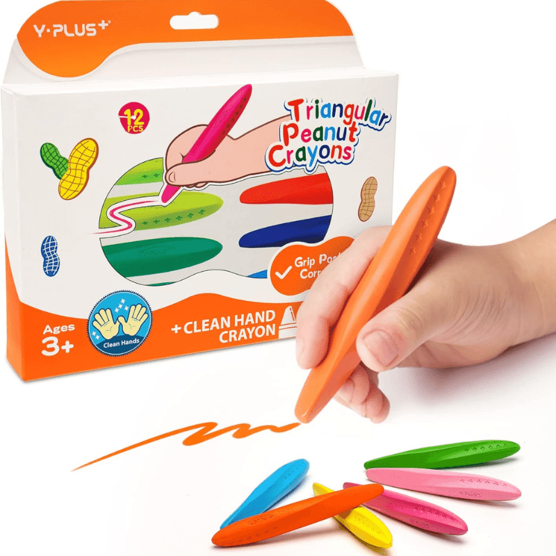 Y-Plus+ Triangular Peanut Crayon