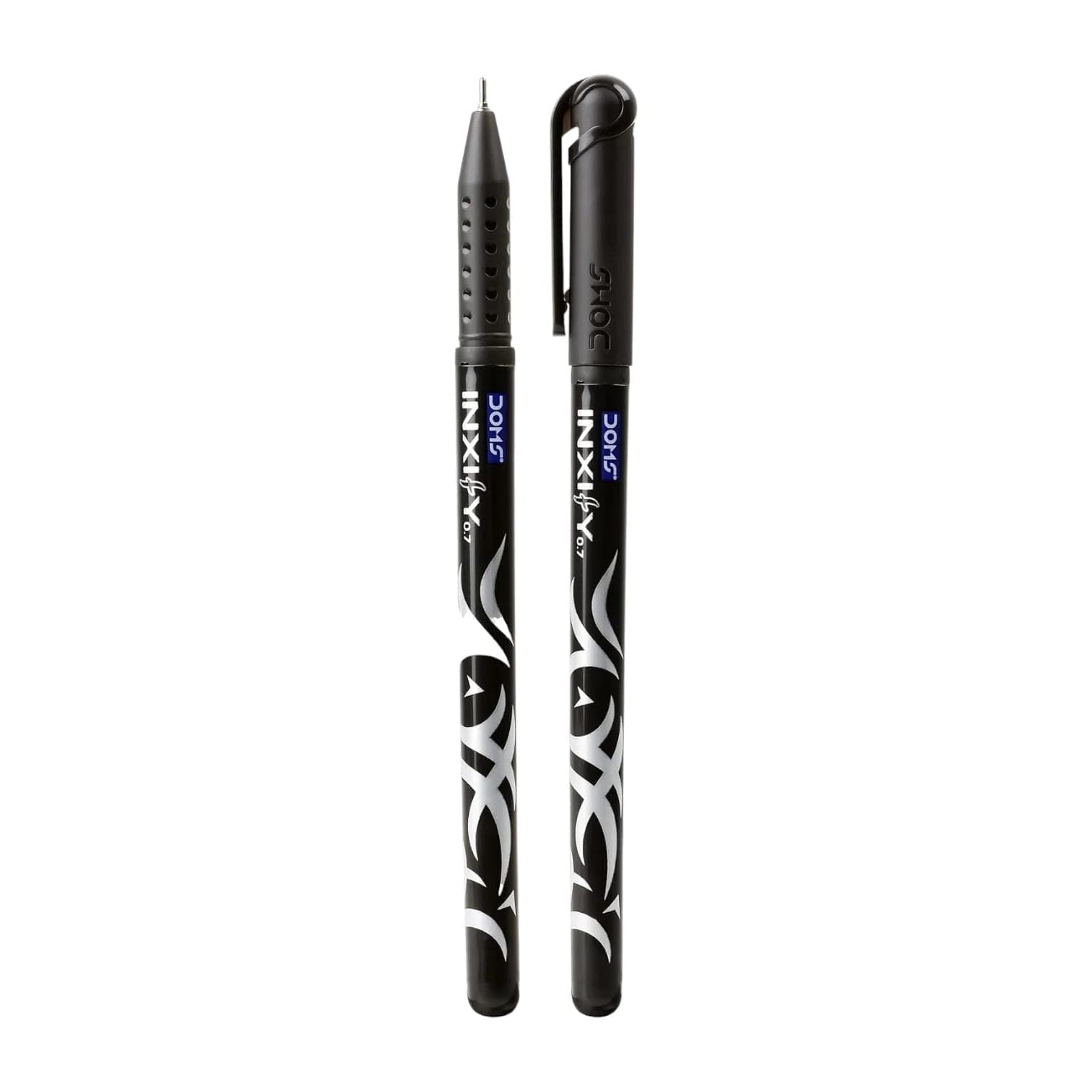 DOMS Inxify Fine 0.7Mm Ball Pen – 1 Pc — কালো কালি