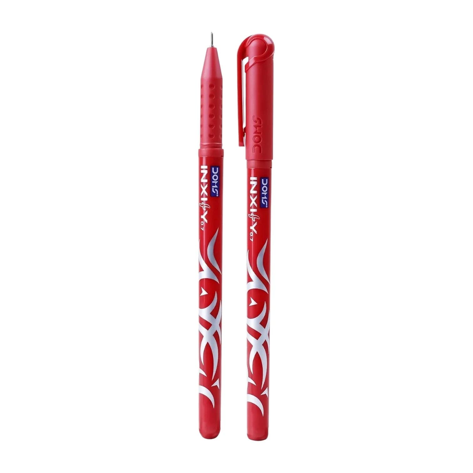 DOMS Inxify Fine 0.7Mm Ball Pen – 1 Pc — লাল কালি