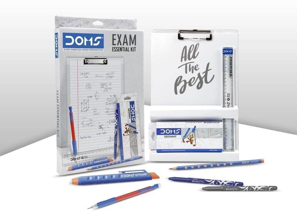 Doms Exam Essential Stationery Kit | Tools You Need for Your Exams | Complete Comprehensive Kit