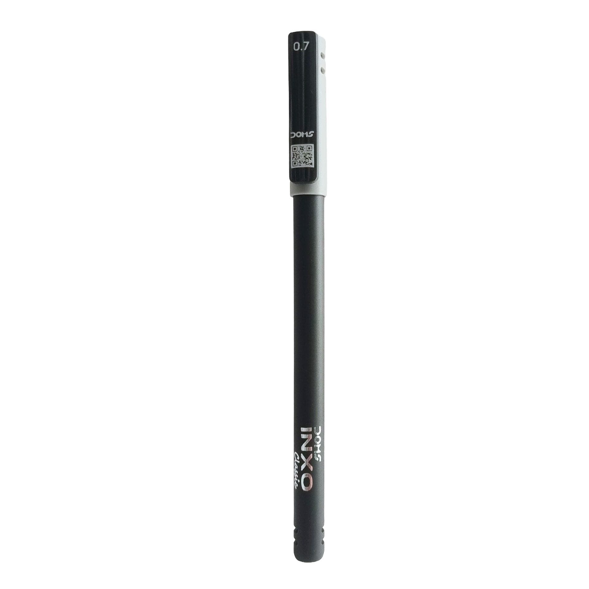 DOMS Inxo Classic 0.7Mm Ballpoint Pen – 1 Pc — কালো কালি