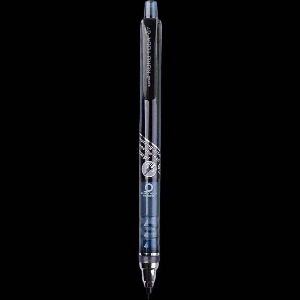 UNI MITSUBISHI Kuru Toga M5-450T Gray Mechanical Pencil – 0.5Mm Auto-Rotation Lead Advance