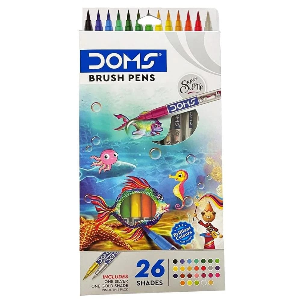 Imgi 89 Doms Brush Pens Set Of 26 Doms 8900d 265272