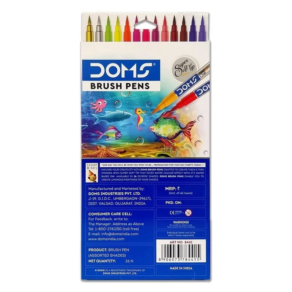 Imgi 90 Doms Brush Pens Set Of 26 Doms 22cb7 265272