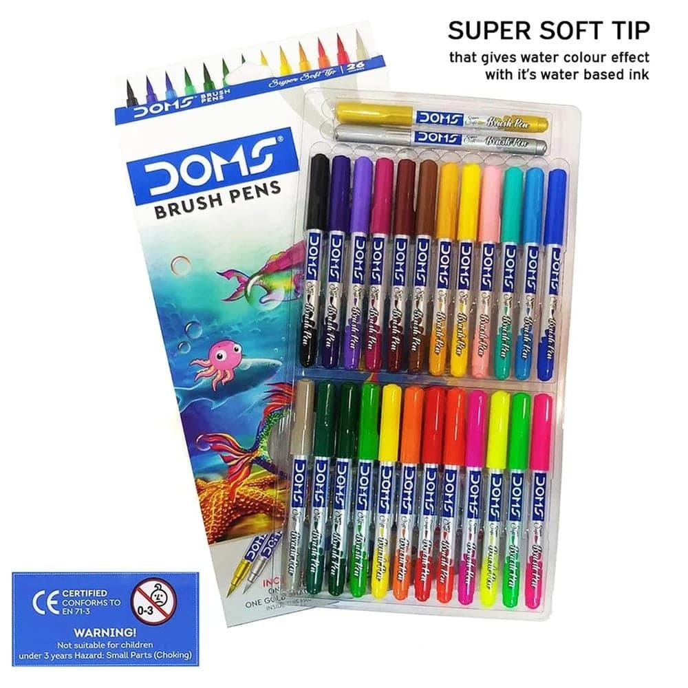 Imgi 95 Doms Brush Pens Set Of 26 Doms 5cf72 265272
