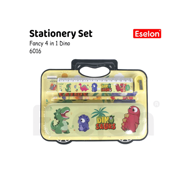 Boys Fancy Character Stationery Set 5 In 1