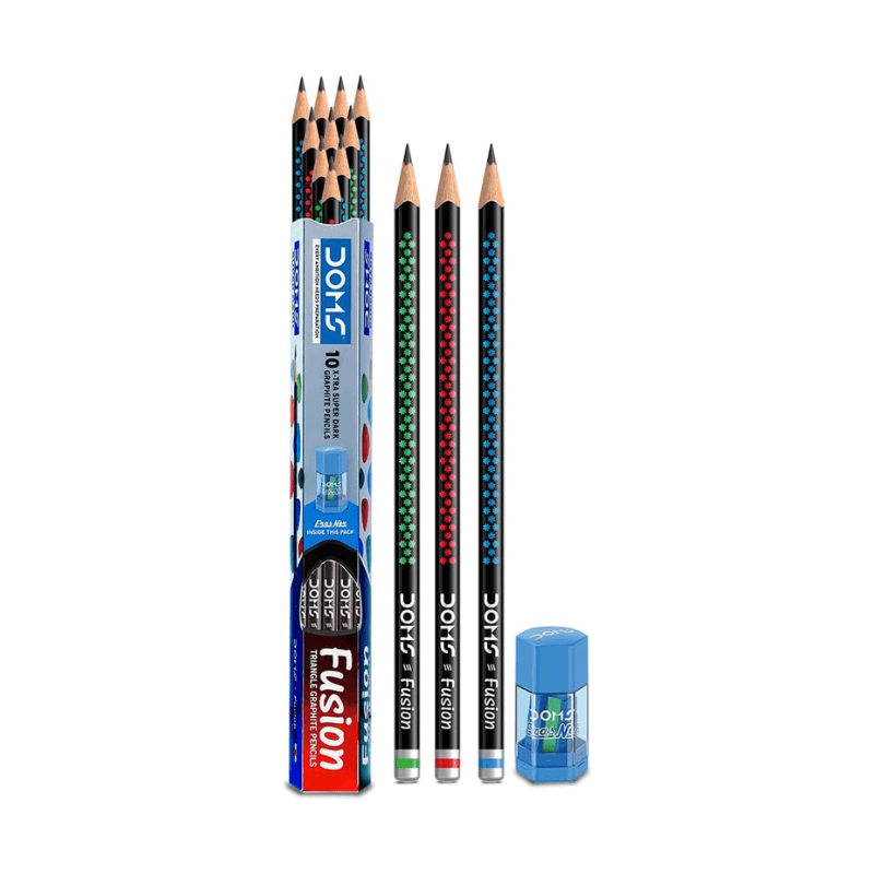 DOMS Fusion Pencil 10 Pcs + Set (5)