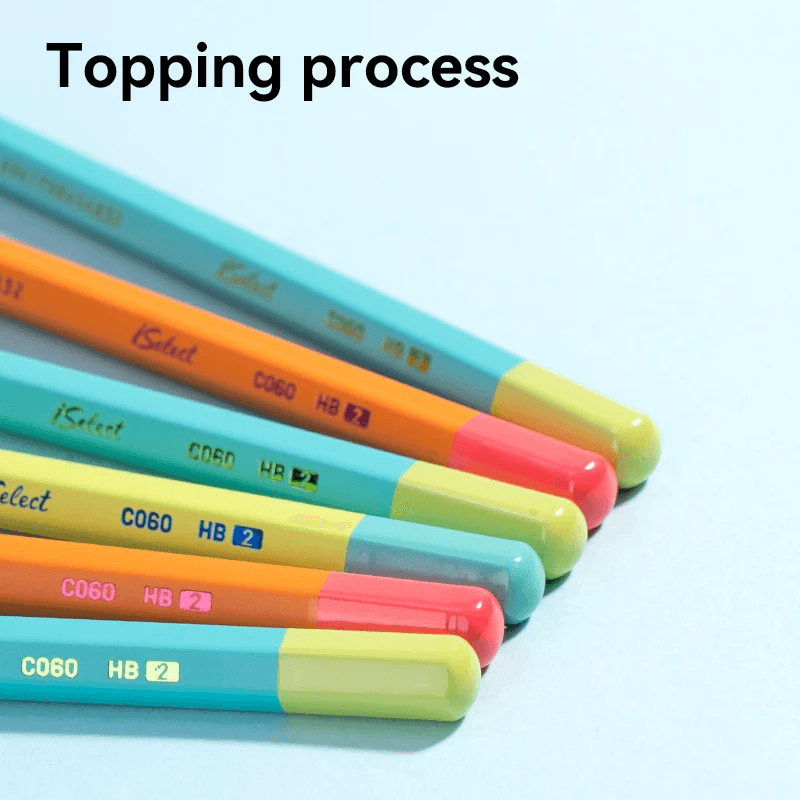 Deli I Select HB Graphite Pencils – Pack Of 10 With Free Sharpener & Eraser (4)
