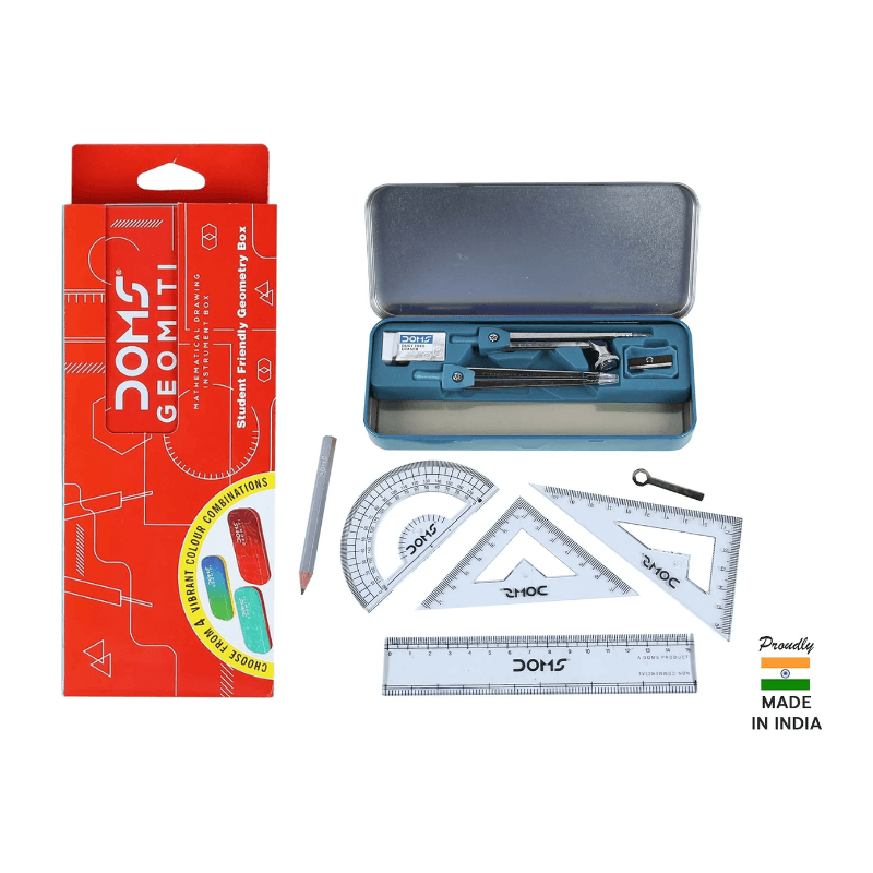 Doms Geomiti Mathematical Drawing Instrument Box