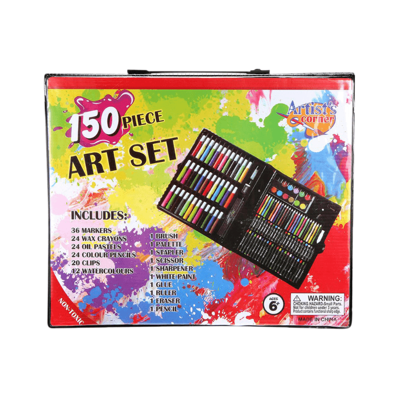 Drawing Pencil Watercolor Pen Washable Student Painting Art Set150 Pc (3)