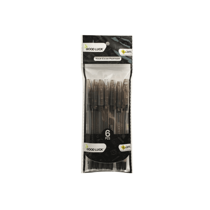 Good Luck Exam Pen — 6 Pc Pack