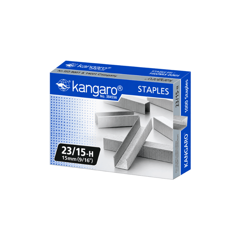 Kangaro Stapler Pin 23/15-H – 1 Box