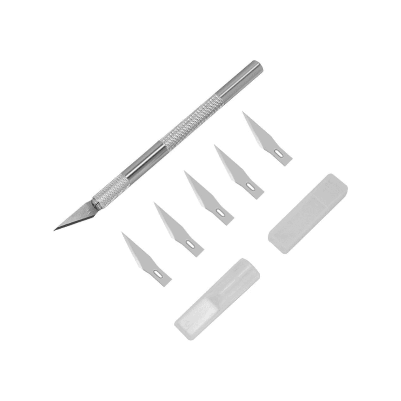 Keep Smiling Precision Knife With 5 Blades (2)