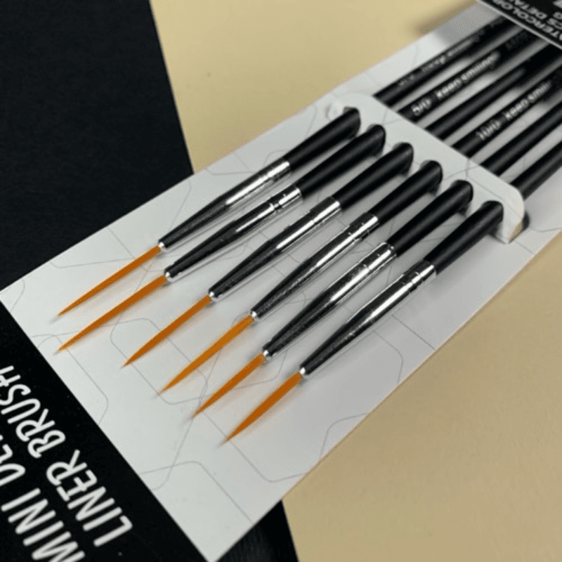 Keep Smilling Mini Detail Liner Brush 6pcs Set (3)