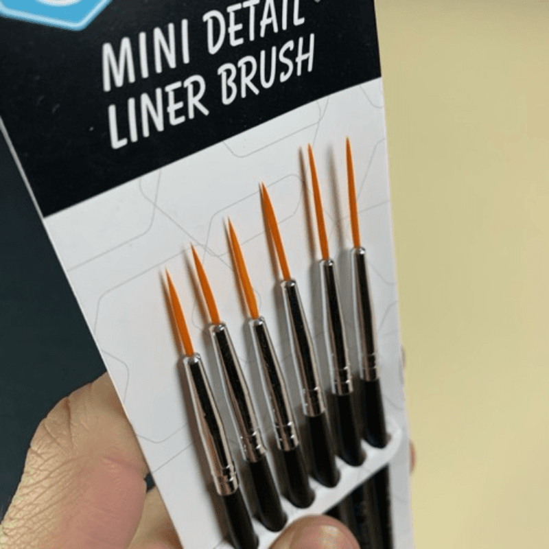 Keep Smilling Mini Detail Liner Brush 6pcs Set (4)