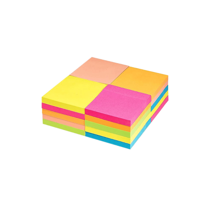 Multicolor Sticky Notes 3x3 Inch (100 Sheets) (1)