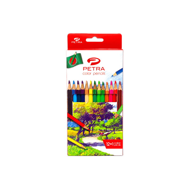 Petra Classic Colour Pencils – Full & Half Length, 13 & 25 Colours (1)