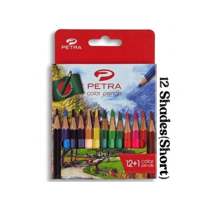 Petra Classic Colour Pencils – Full & Half Length, 13 & 25 Colours (4)
