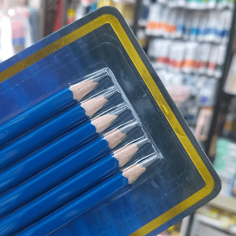 Petra Phoenix Gold Sketch Pencils – 6 Piece Set (HB, 2B, 4B, 6B, 8B, 10B)422 (3)