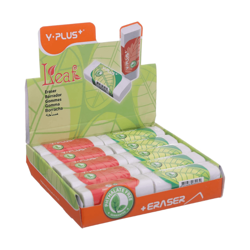 Y Plus+ Leaf Pencil Eraser (3)