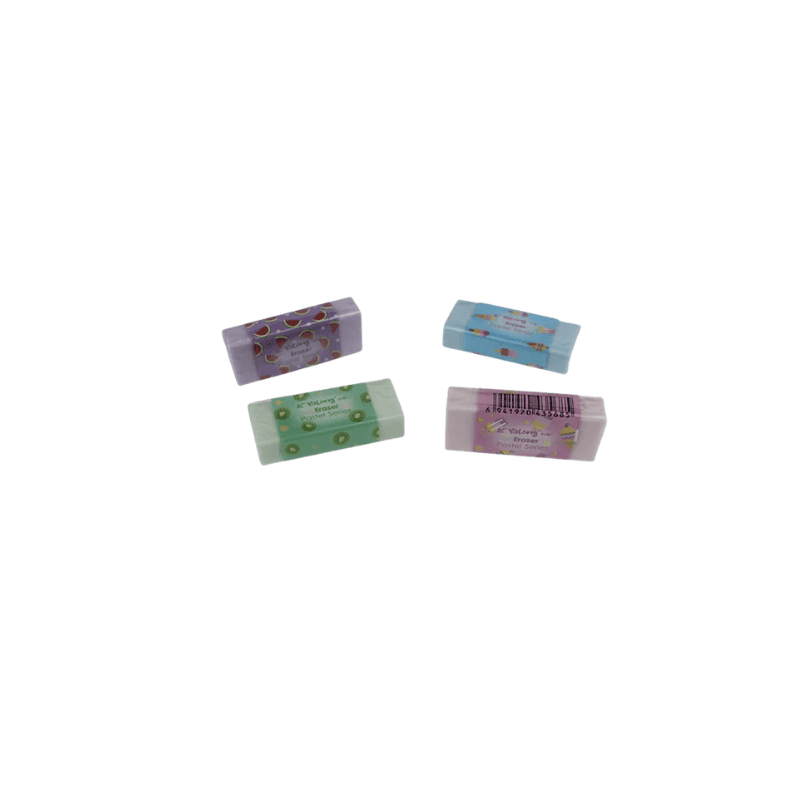 Yalong Non Toxic Good Erasing Pastel Series Eraser – 1pc (1)