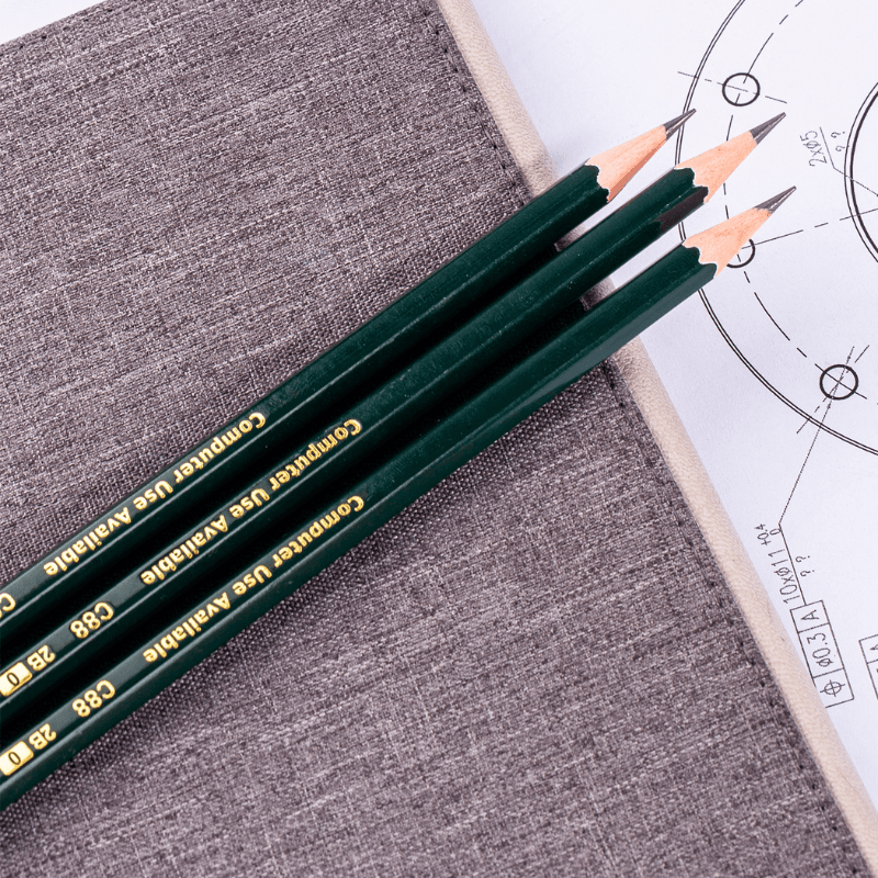 Deli EC88 2B Graphite Pencils – Pack Of 12 (4)