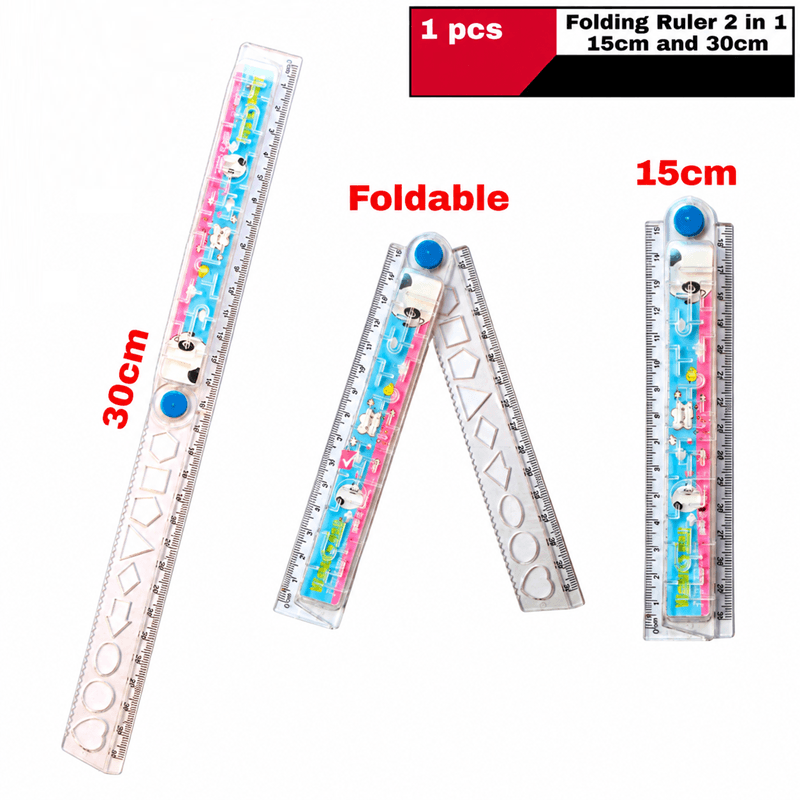Folding Games Scale Ruler With Multiple Design Shaped 1 Pc (5)