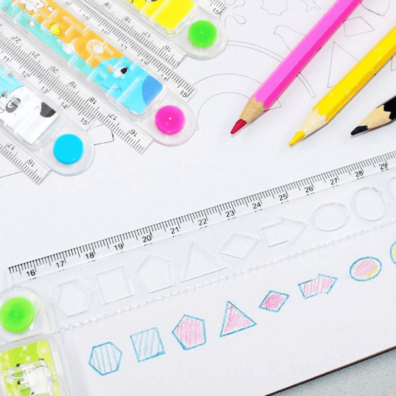 Folding Games Scale Ruler With Multiple Design Shaped 1 Pc (6)
