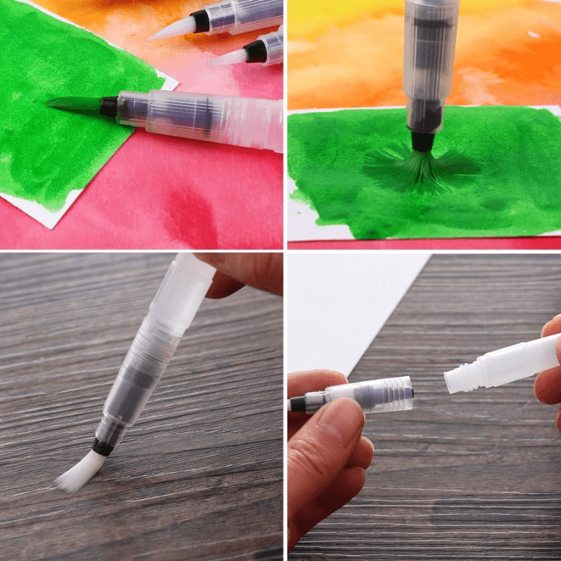 Keep Smiling Water Brush Pen Set Refillable Ink Pen 1Pc (3)