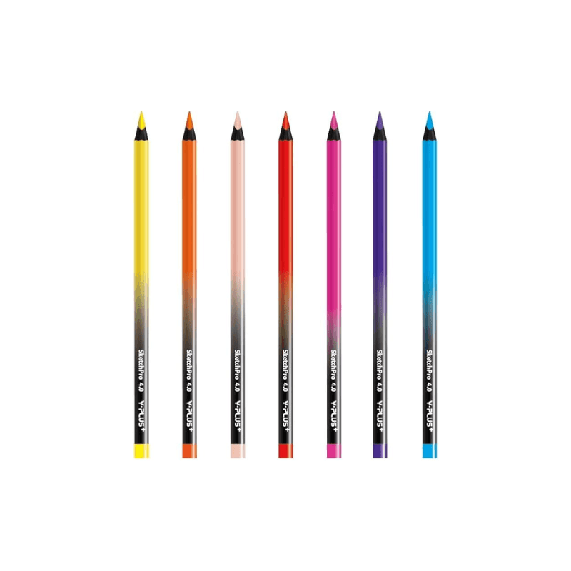 Sketchpro 12+2 4.0 Mm Color Pencil (2)