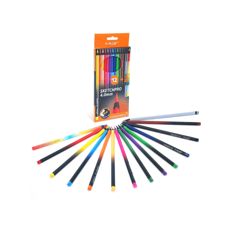 Sketchpro 12+2 4.0 Mm Color Pencil