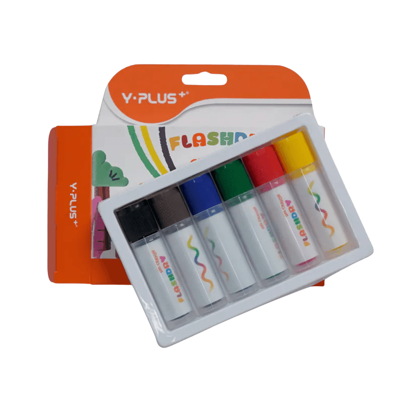 Y Plus+ Flashdry Gel Crayon 6 Pcs (2)