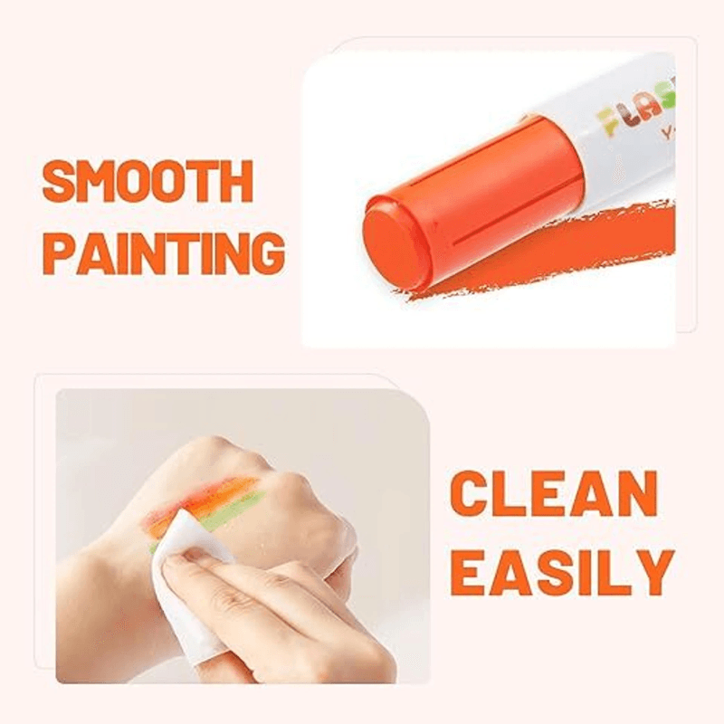 Y Plus+ Flashdry Gel Crayon 6 Pcs (5)